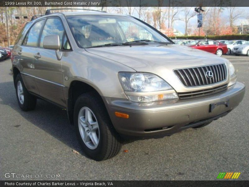 Burnished Gold Metallic / Ivory 1999 Lexus RX 300