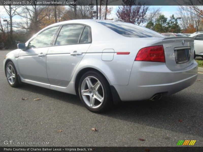 Satin Silver Metallic / Quartz 2005 Acura TL 3.2