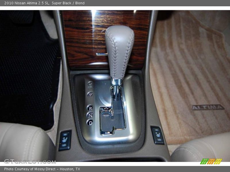 Super Black / Blond 2010 Nissan Altima 2.5 SL