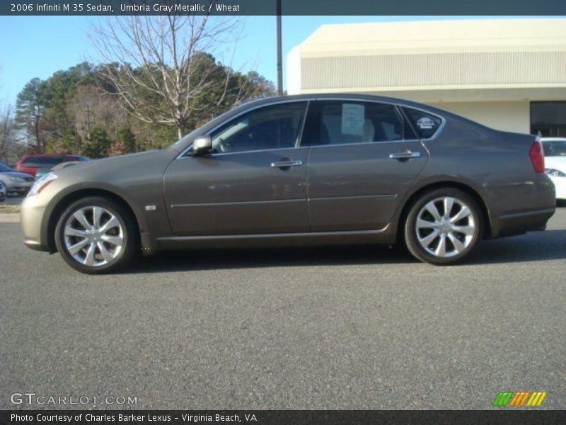 Umbria Gray Metallic / Wheat 2006 Infiniti M 35 Sedan
