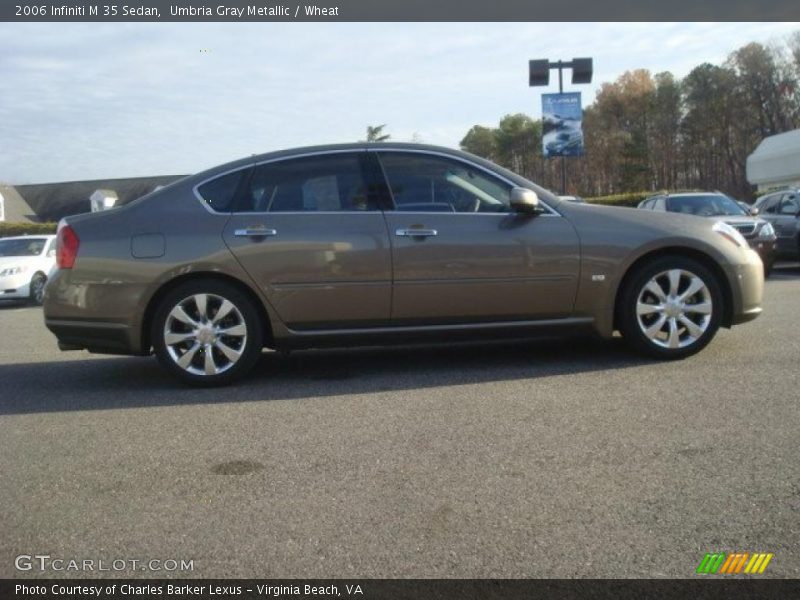 Umbria Gray Metallic / Wheat 2006 Infiniti M 35 Sedan