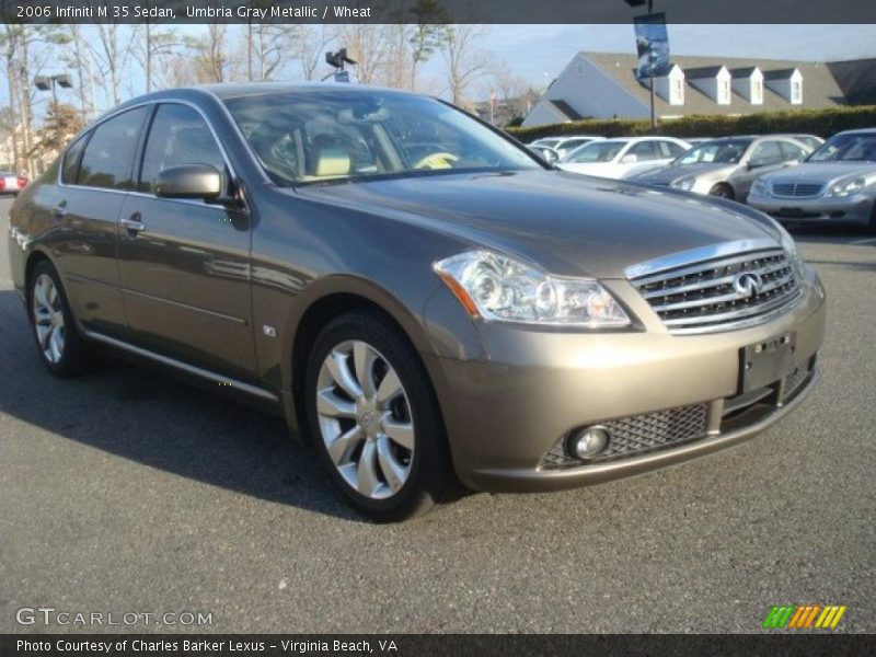 Umbria Gray Metallic / Wheat 2006 Infiniti M 35 Sedan