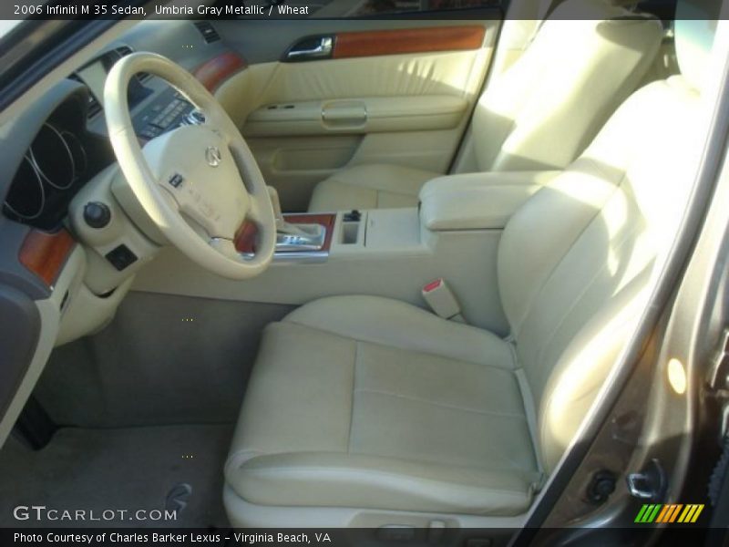 Umbria Gray Metallic / Wheat 2006 Infiniti M 35 Sedan