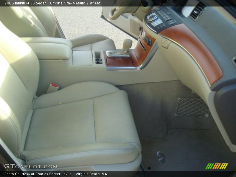 Umbria Gray Metallic / Wheat 2006 Infiniti M 35 Sedan