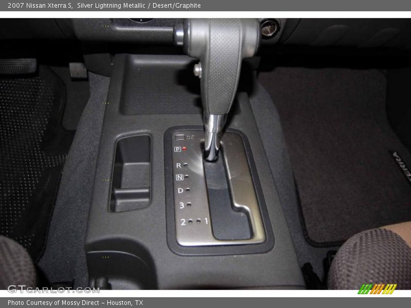 Silver Lightning Metallic / Desert/Graphite 2007 Nissan Xterra S