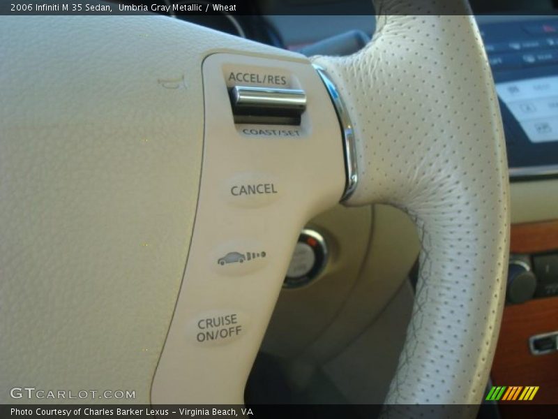 Umbria Gray Metallic / Wheat 2006 Infiniti M 35 Sedan