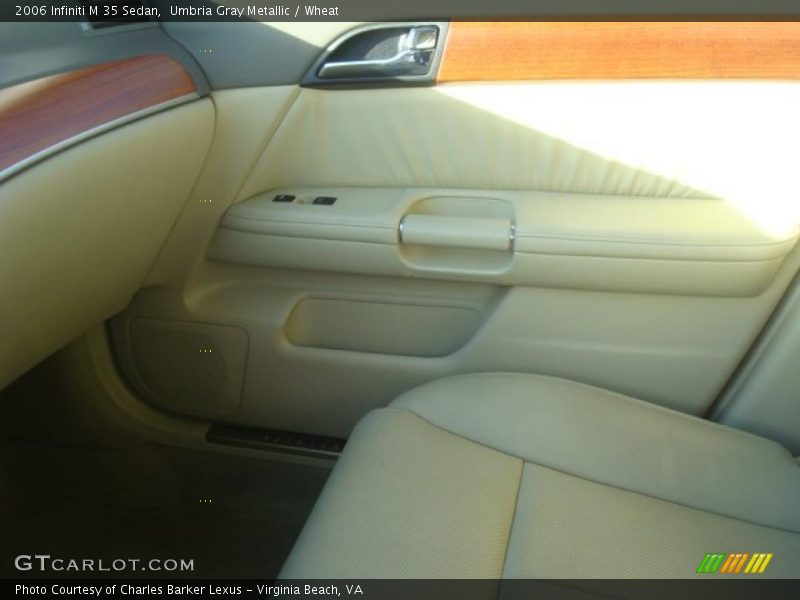 Umbria Gray Metallic / Wheat 2006 Infiniti M 35 Sedan