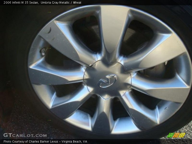Umbria Gray Metallic / Wheat 2006 Infiniti M 35 Sedan