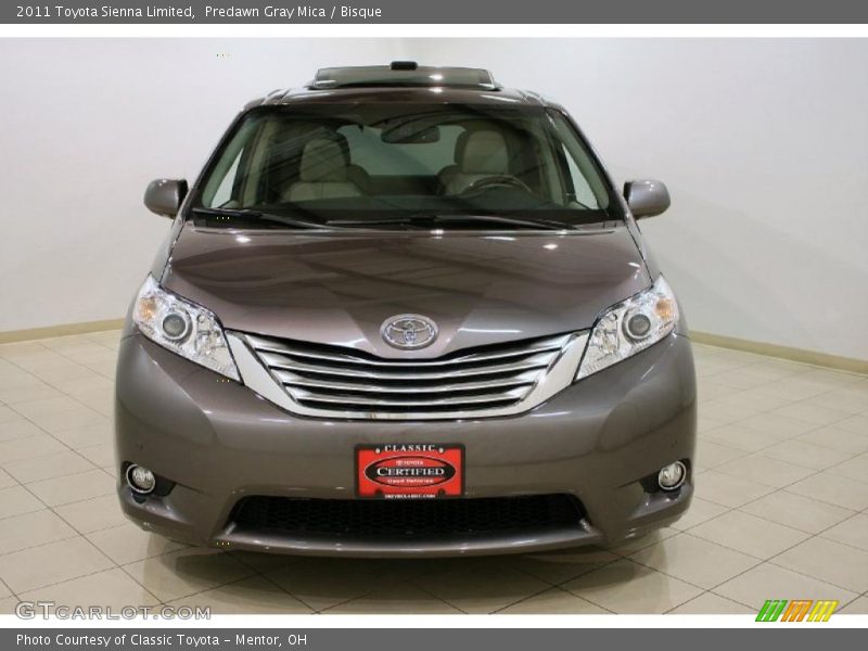 Predawn Gray Mica / Bisque 2011 Toyota Sienna Limited