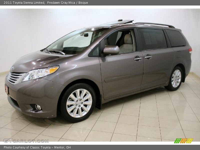 Predawn Gray Mica / Bisque 2011 Toyota Sienna Limited