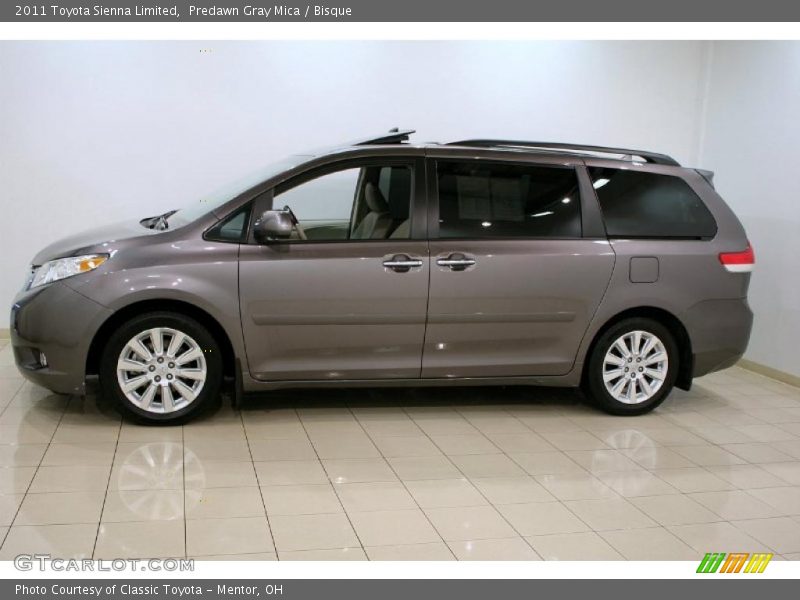 Predawn Gray Mica / Bisque 2011 Toyota Sienna Limited