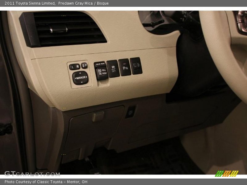 Predawn Gray Mica / Bisque 2011 Toyota Sienna Limited