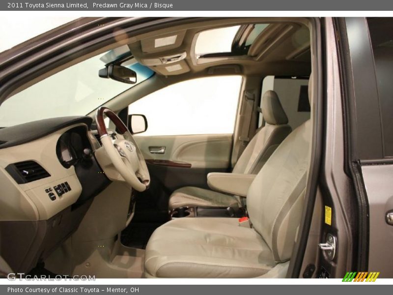 Predawn Gray Mica / Bisque 2011 Toyota Sienna Limited