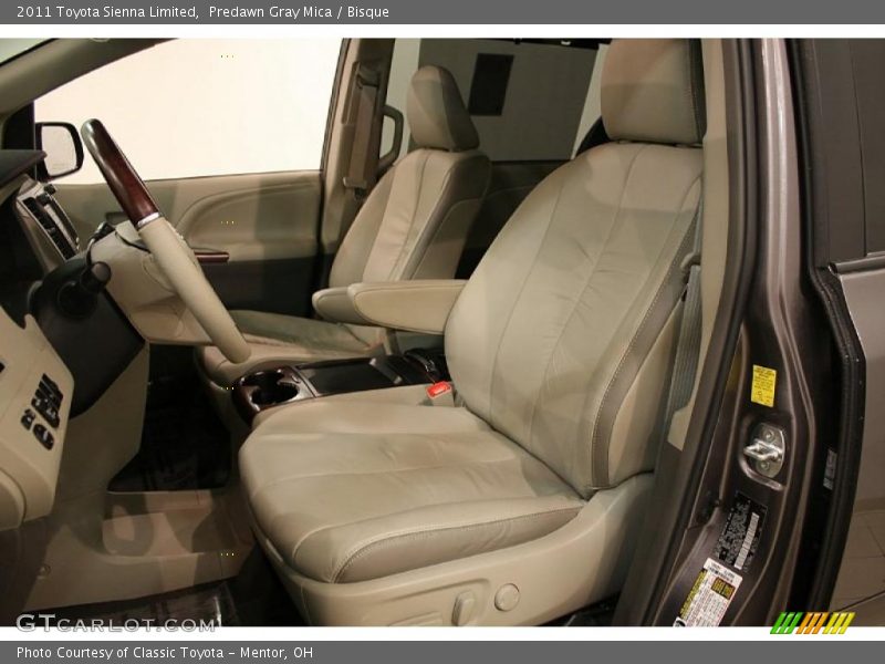 Predawn Gray Mica / Bisque 2011 Toyota Sienna Limited