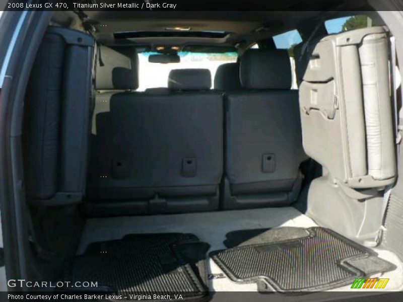 Titanium Silver Metallic / Dark Gray 2008 Lexus GX 470