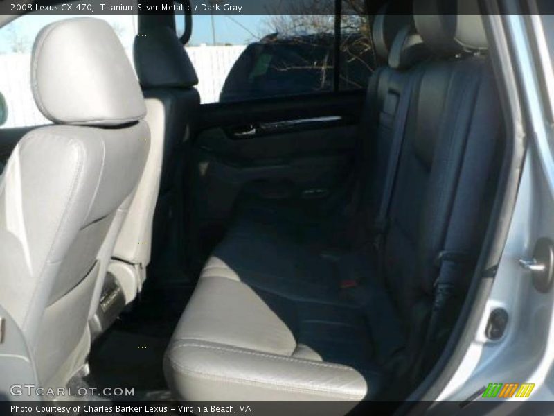 Titanium Silver Metallic / Dark Gray 2008 Lexus GX 470