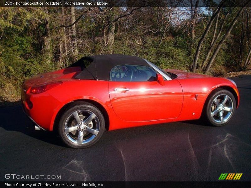 Aggressive Red / Ebony 2007 Pontiac Solstice Roadster