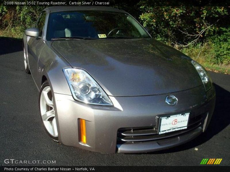 Carbon Silver / Charcoal 2008 Nissan 350Z Touring Roadster