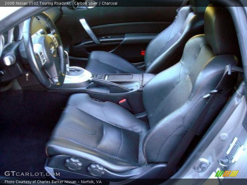  2008 350Z Touring Roadster Charcoal Interior