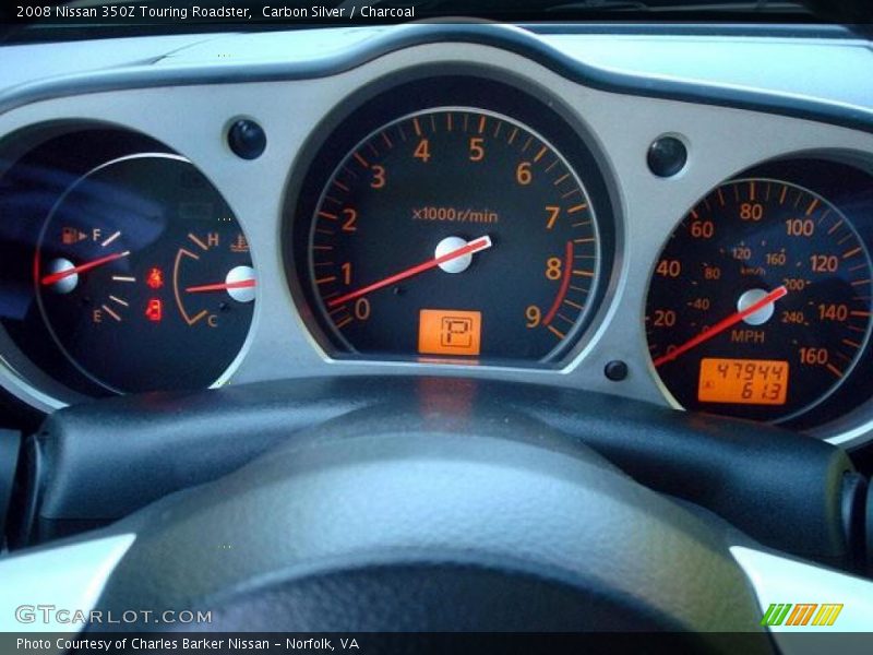  2008 350Z Touring Roadster Touring Roadster Gauges