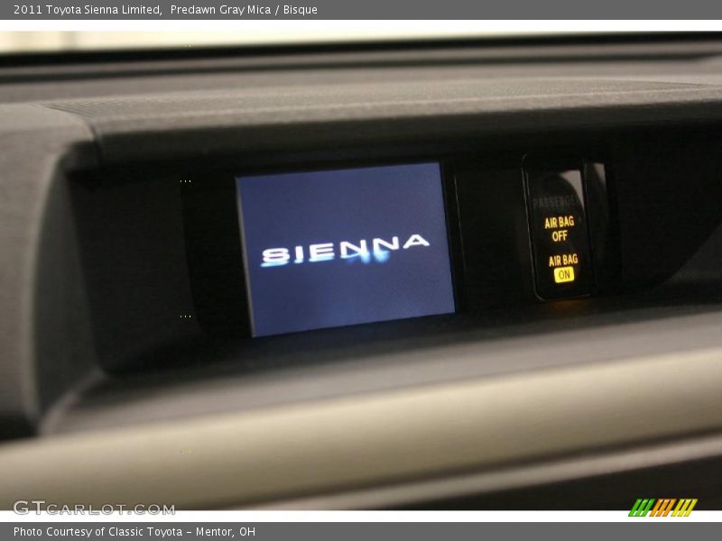 Predawn Gray Mica / Bisque 2011 Toyota Sienna Limited