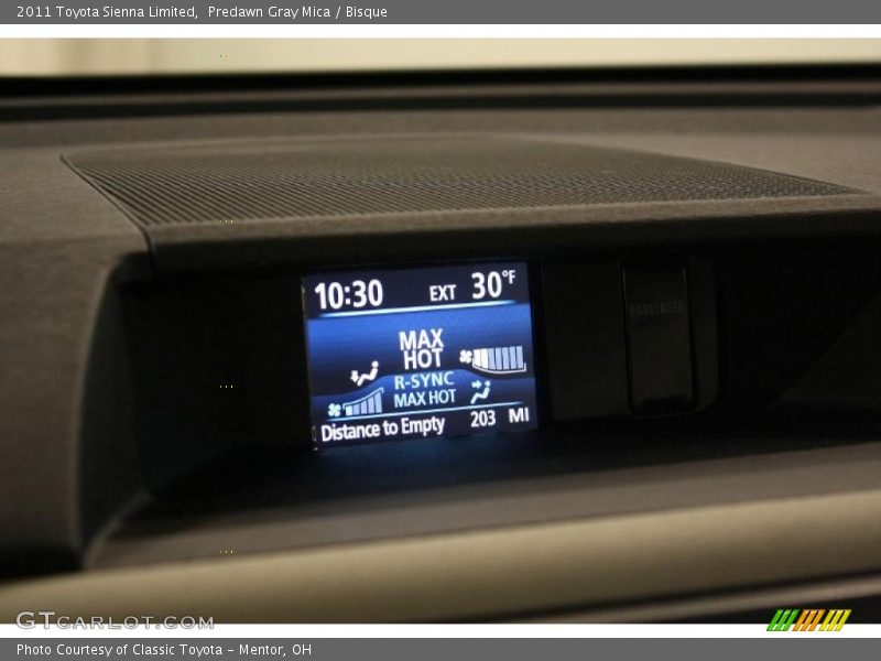 Predawn Gray Mica / Bisque 2011 Toyota Sienna Limited