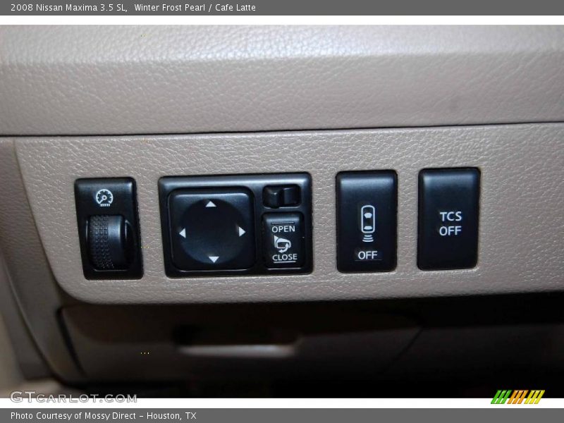 Winter Frost Pearl / Cafe Latte 2008 Nissan Maxima 3.5 SL