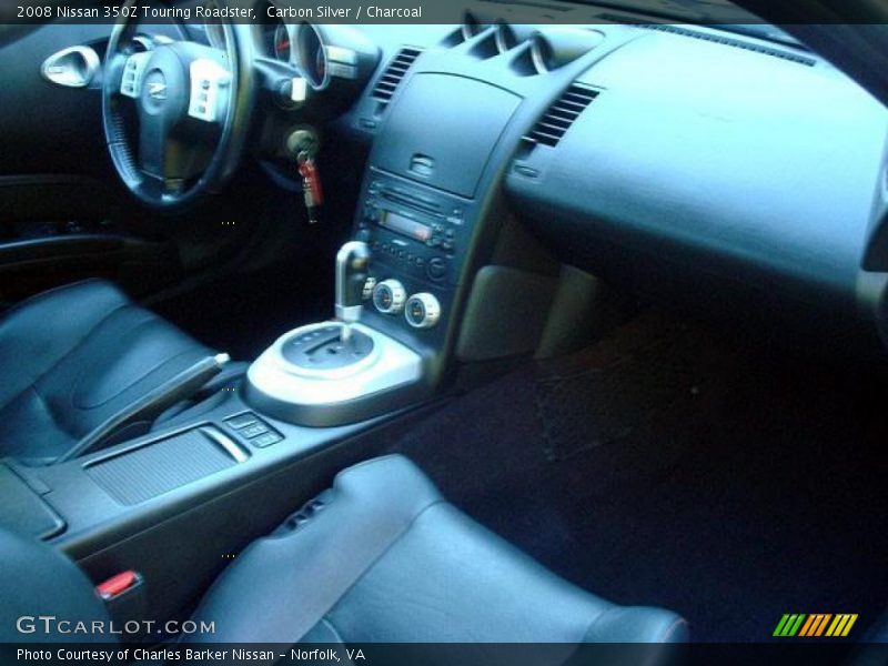 Carbon Silver / Charcoal 2008 Nissan 350Z Touring Roadster