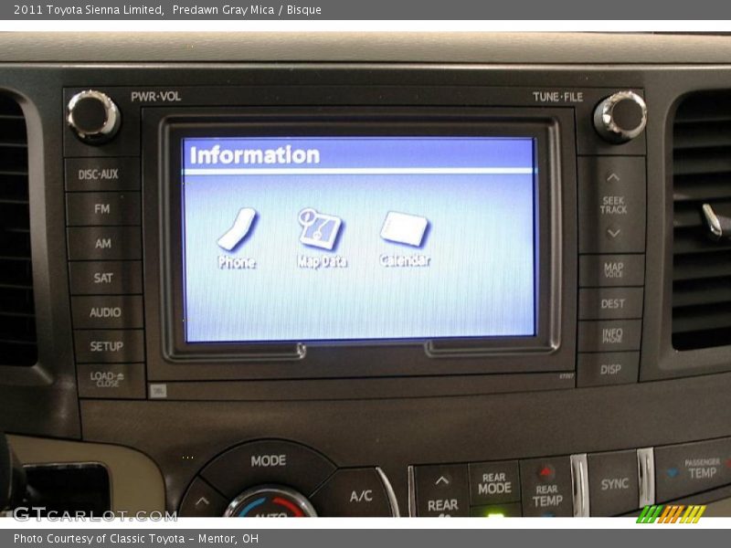 Predawn Gray Mica / Bisque 2011 Toyota Sienna Limited