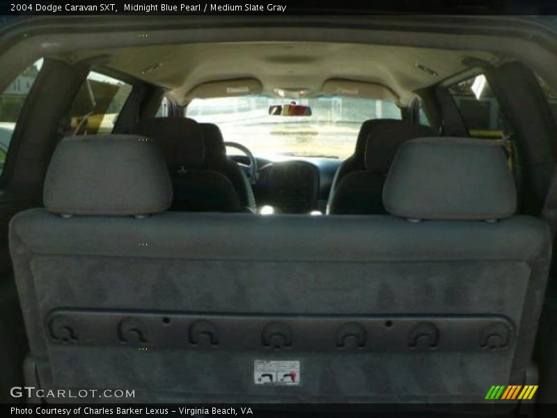 Midnight Blue Pearl / Medium Slate Gray 2004 Dodge Caravan SXT