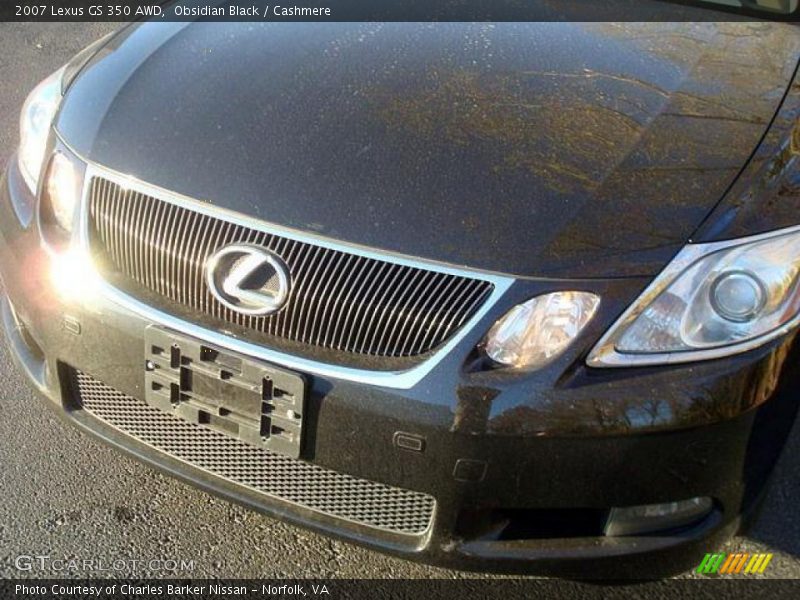 Obsidian Black / Cashmere 2007 Lexus GS 350 AWD