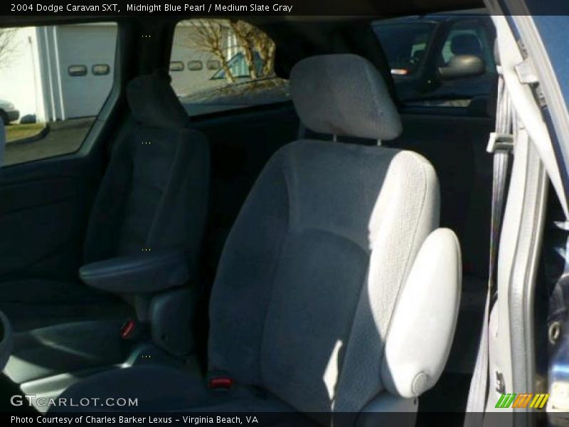 Midnight Blue Pearl / Medium Slate Gray 2004 Dodge Caravan SXT