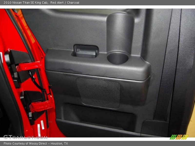 Red Alert / Charcoal 2010 Nissan Titan SE King Cab
