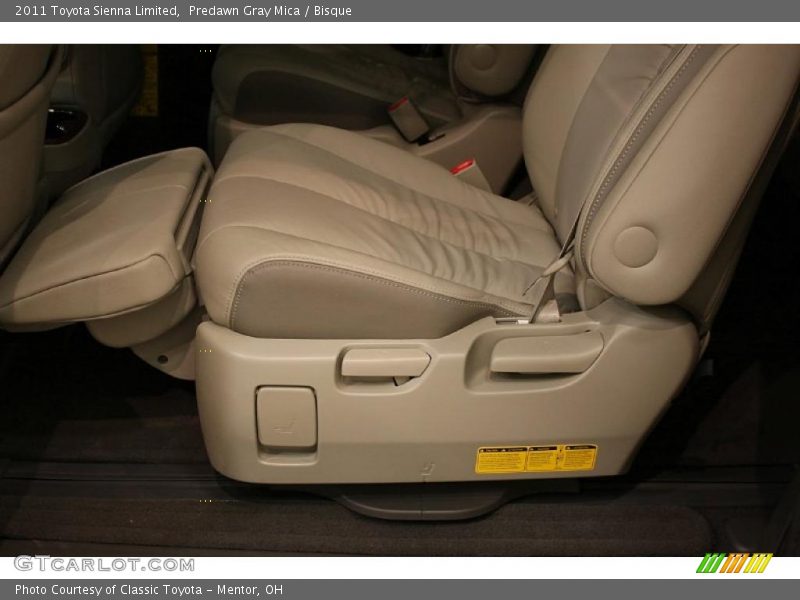 Predawn Gray Mica / Bisque 2011 Toyota Sienna Limited