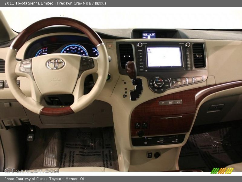 Predawn Gray Mica / Bisque 2011 Toyota Sienna Limited
