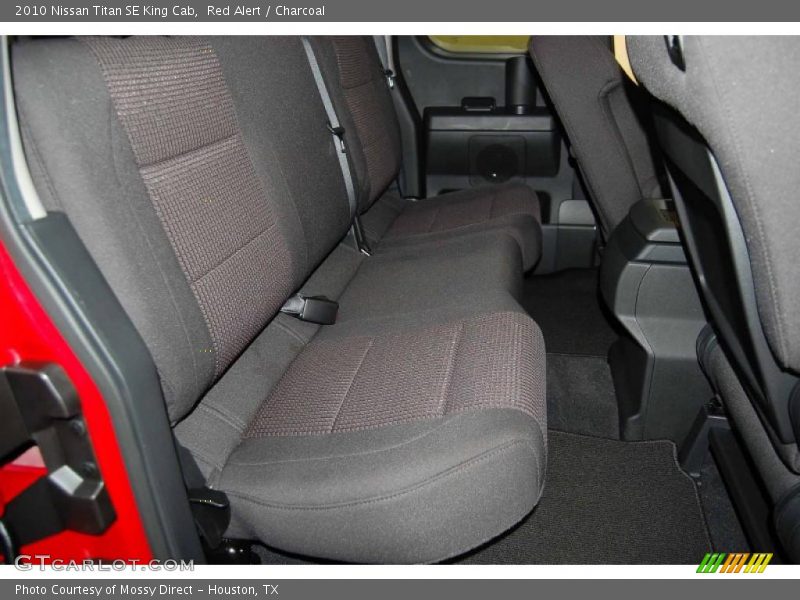 Red Alert / Charcoal 2010 Nissan Titan SE King Cab