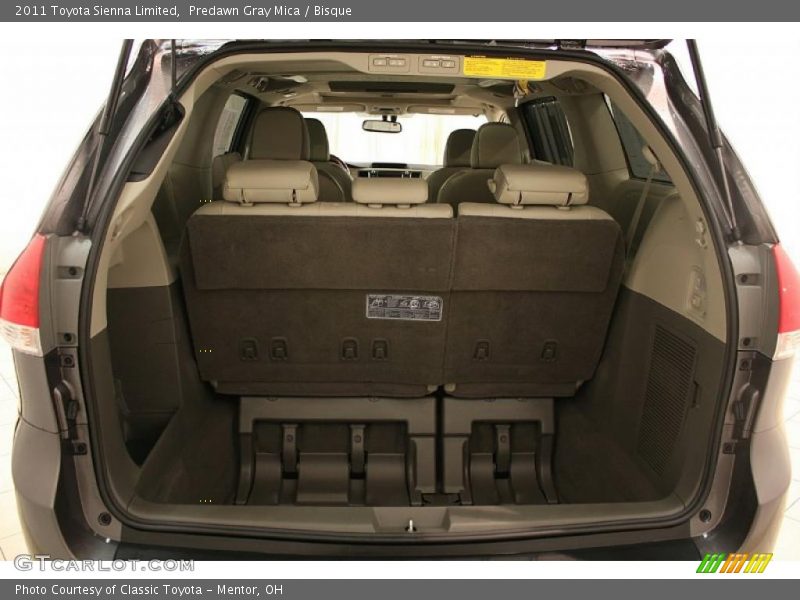 Predawn Gray Mica / Bisque 2011 Toyota Sienna Limited
