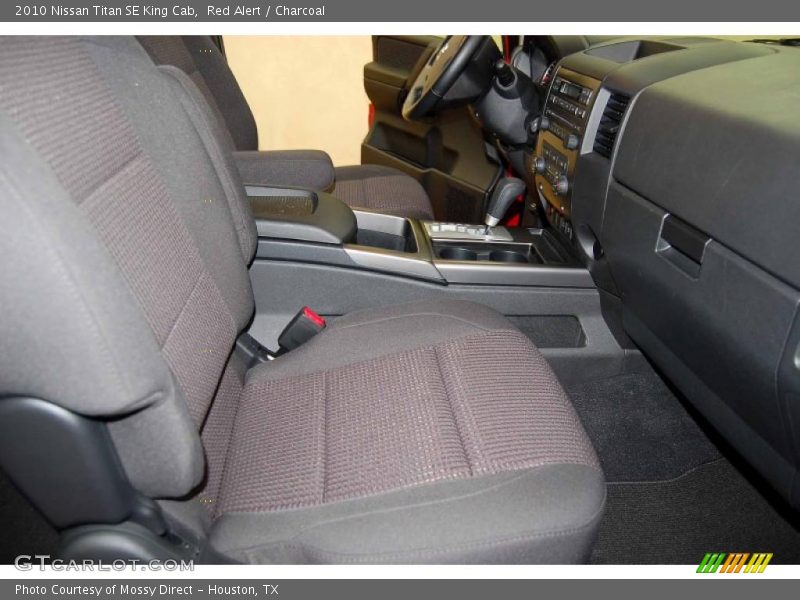 Red Alert / Charcoal 2010 Nissan Titan SE King Cab