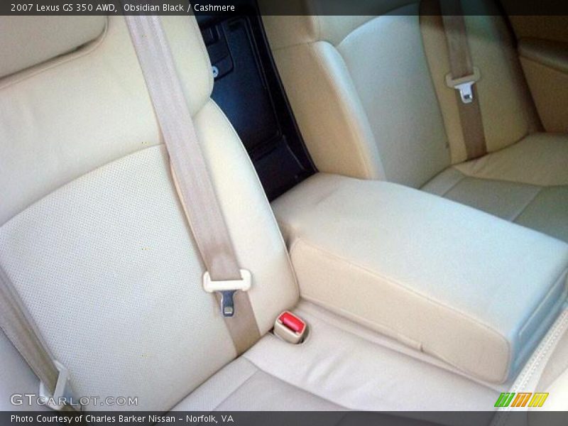 Obsidian Black / Cashmere 2007 Lexus GS 350 AWD