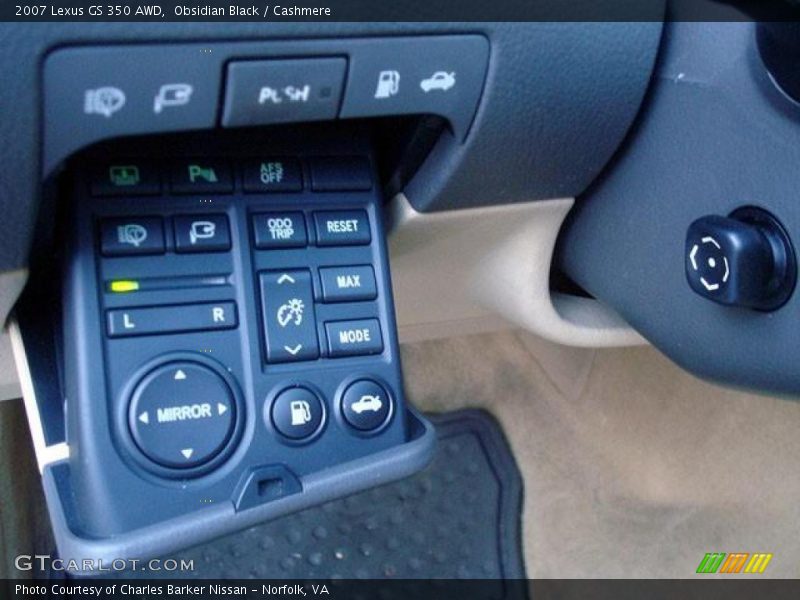 Obsidian Black / Cashmere 2007 Lexus GS 350 AWD