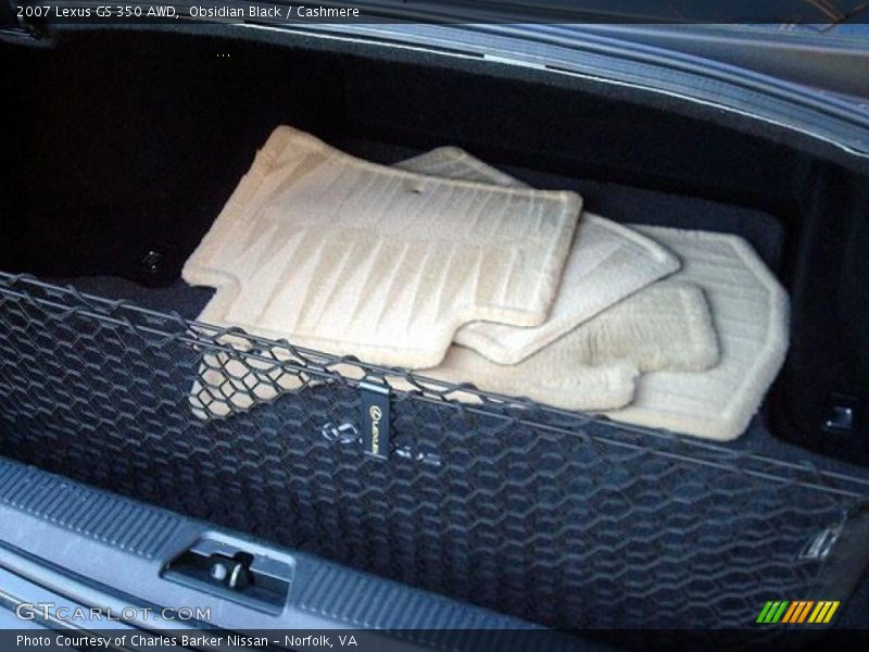 Obsidian Black / Cashmere 2007 Lexus GS 350 AWD