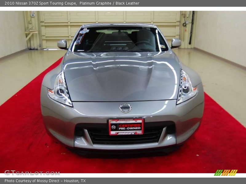 Platinum Graphite / Black Leather 2010 Nissan 370Z Sport Touring Coupe