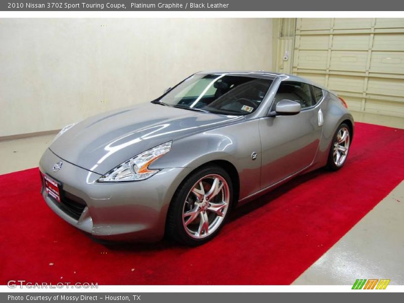 Platinum Graphite / Black Leather 2010 Nissan 370Z Sport Touring Coupe