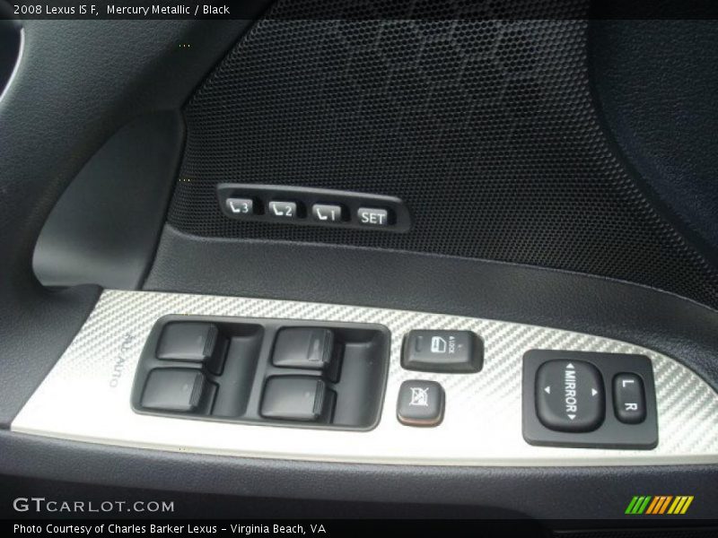Controls of 2008 IS F