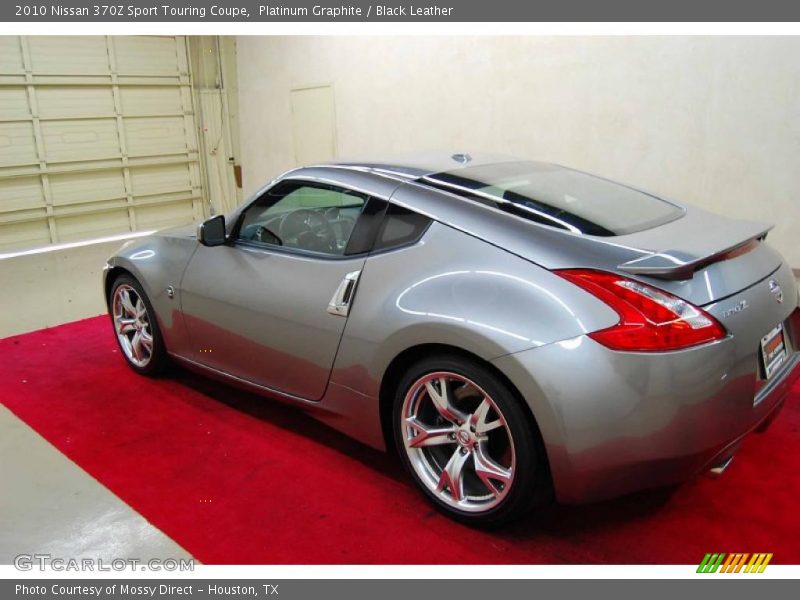 Platinum Graphite / Black Leather 2010 Nissan 370Z Sport Touring Coupe