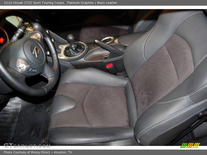  2010 370Z Sport Touring Coupe Black Leather Interior