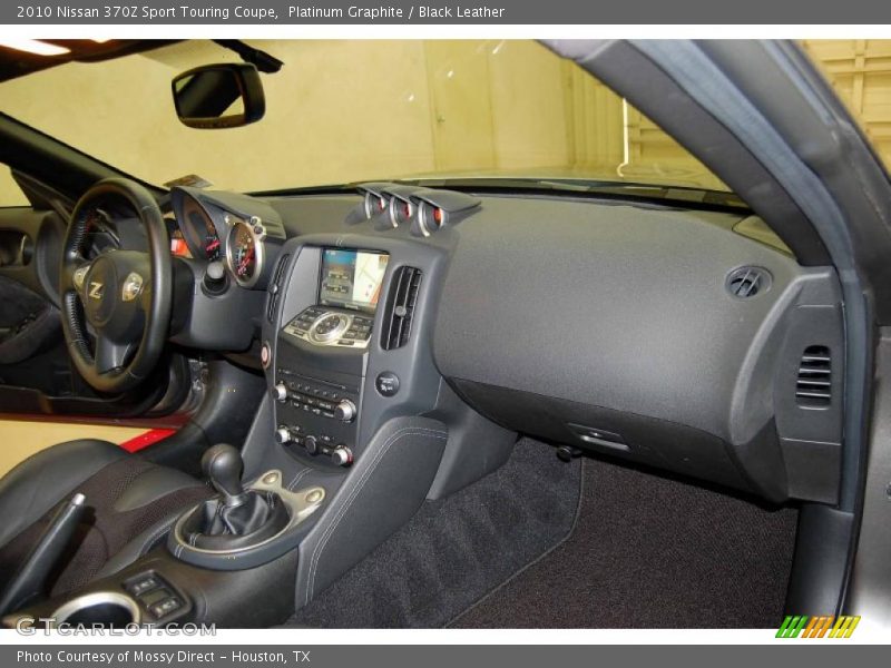 Platinum Graphite / Black Leather 2010 Nissan 370Z Sport Touring Coupe