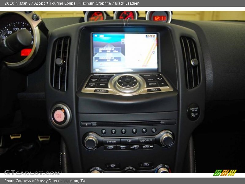 Controls of 2010 370Z Sport Touring Coupe