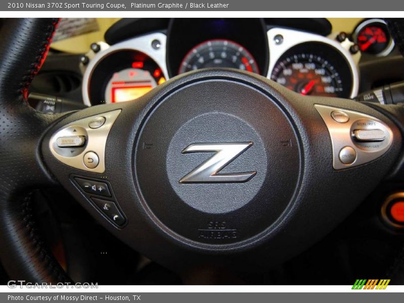 Controls of 2010 370Z Sport Touring Coupe