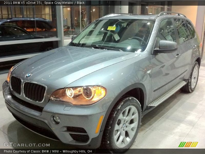 Space Gray Metallic / Black 2011 BMW X5 xDrive 35i